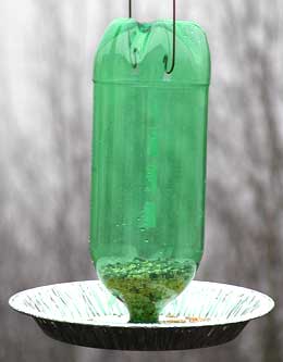 Make a 2 Liter Bottle Bird Feeder Out of A