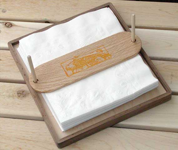 Result Woodworking projects napkin holder