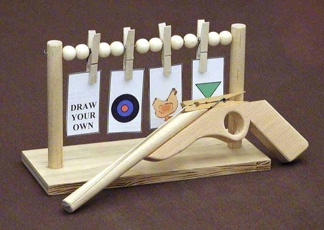 Rubber Band Gun Targets