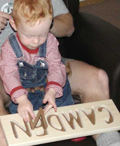 One happy grandson!