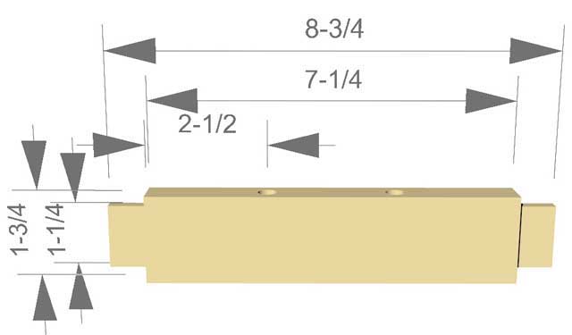Cross Member Dimensions