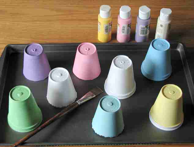 Painted cups