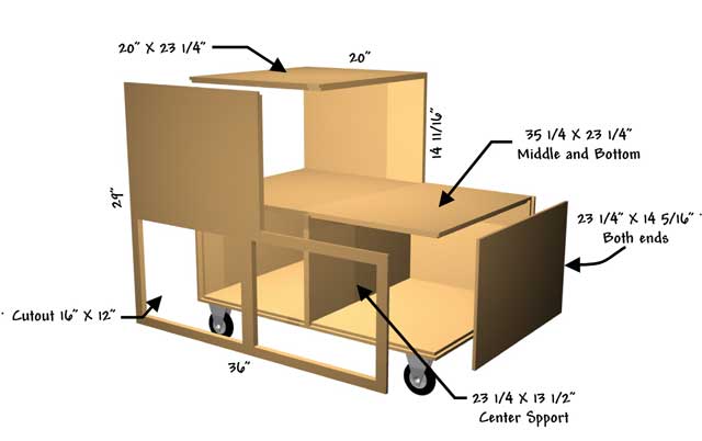 Dimensional Exploded View