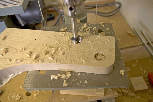Countersink Rail Holes