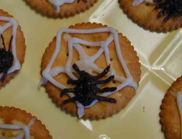 Spider Web Cookies