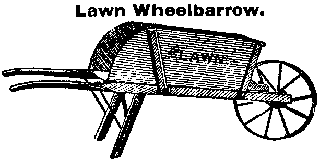 1902 Sears Lawn Wheelbarrow
