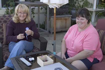 Diane and Marilyn