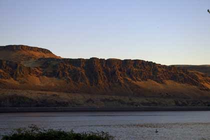 Sunset on the hills