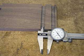 Width of dado