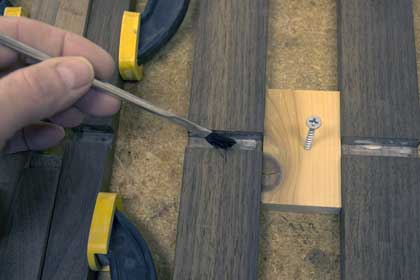 Glue and clamp