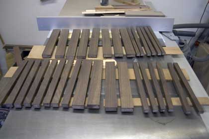 Stained pieces